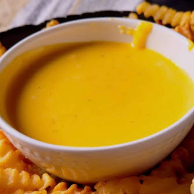 Nacho cheese.