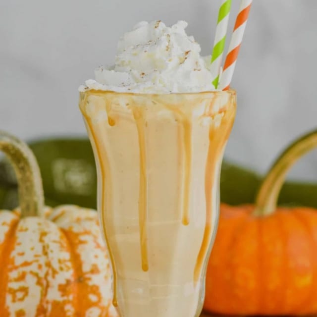 Pumpkin Spice Milkshake.