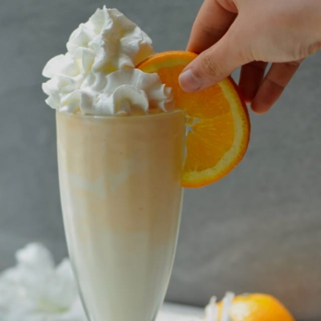 Orange Milkshake.