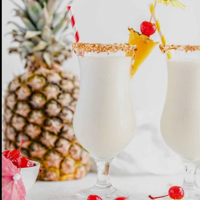 Pina Colada Milkshake.