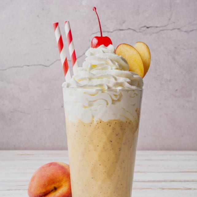 Peach Milkshake.