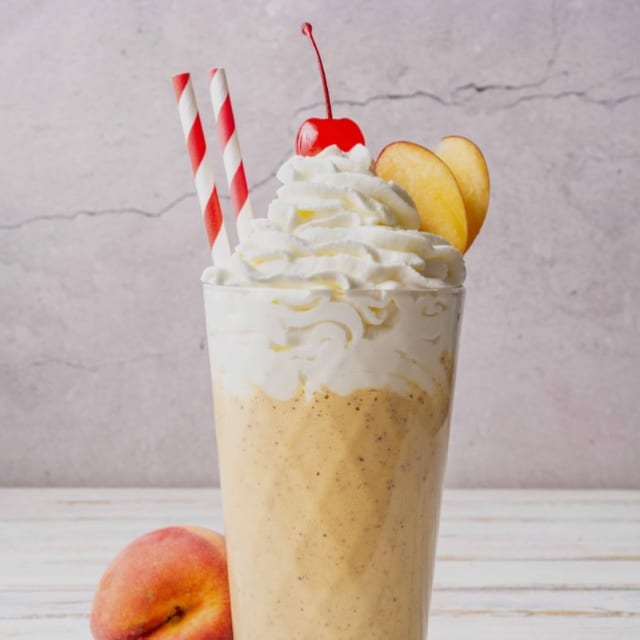 Peach Milkshake.