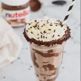 Regular Nutella shake