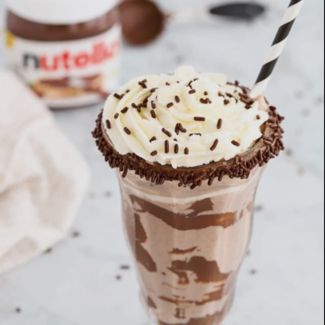 Regular Nutella shake.